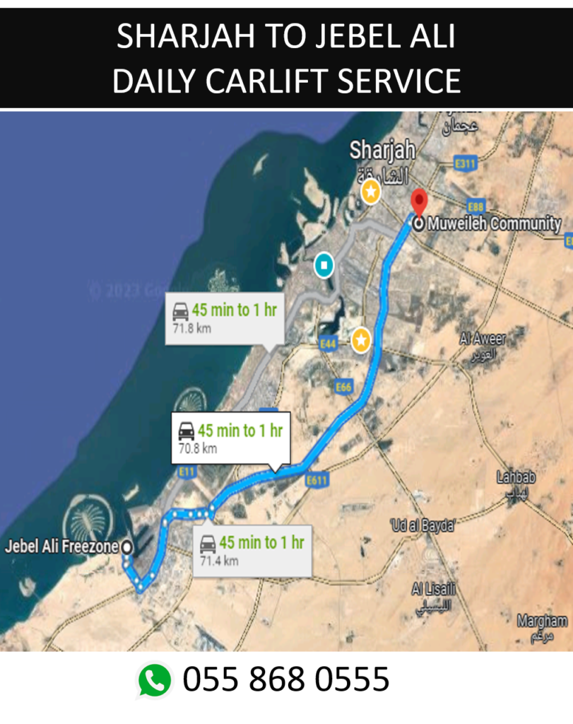 Sharjah to Jabel Ali Carlift 1 811x1024
